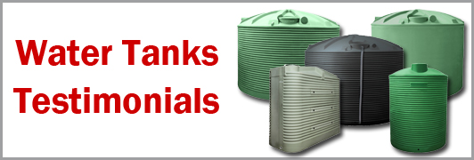 Water Tanks Testimonials