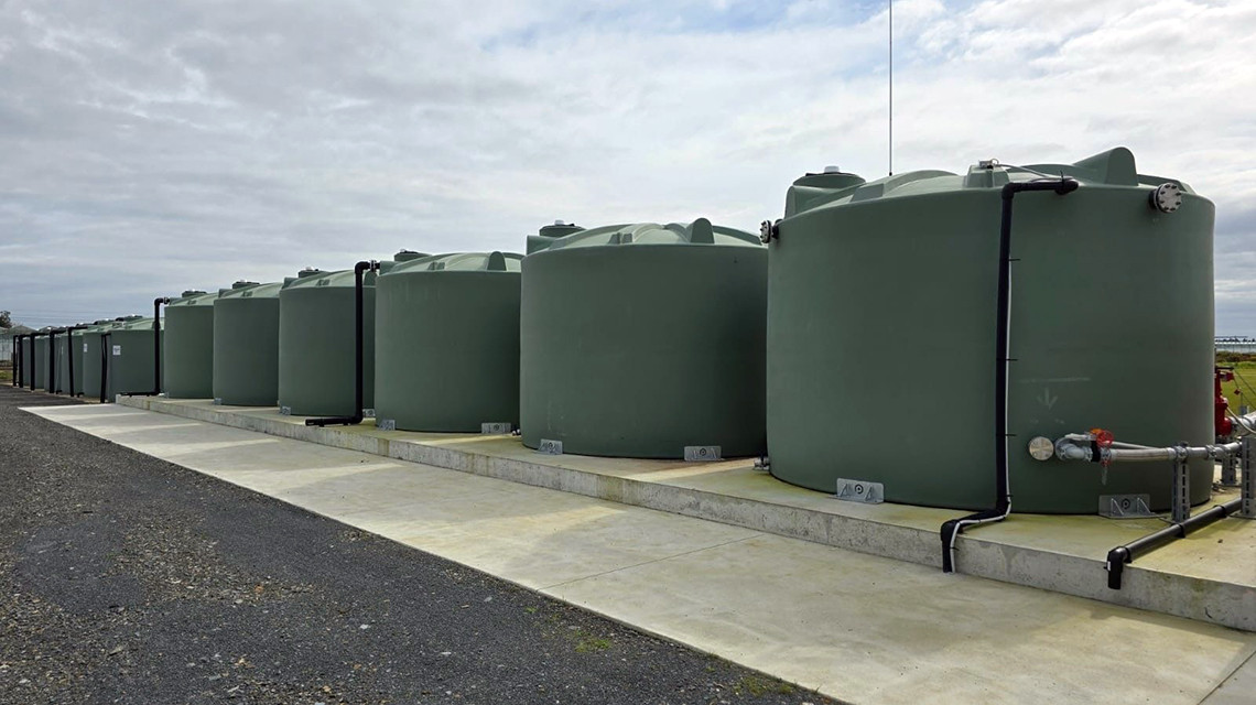 AON Approved Fire Sprinkler Storage Tank System