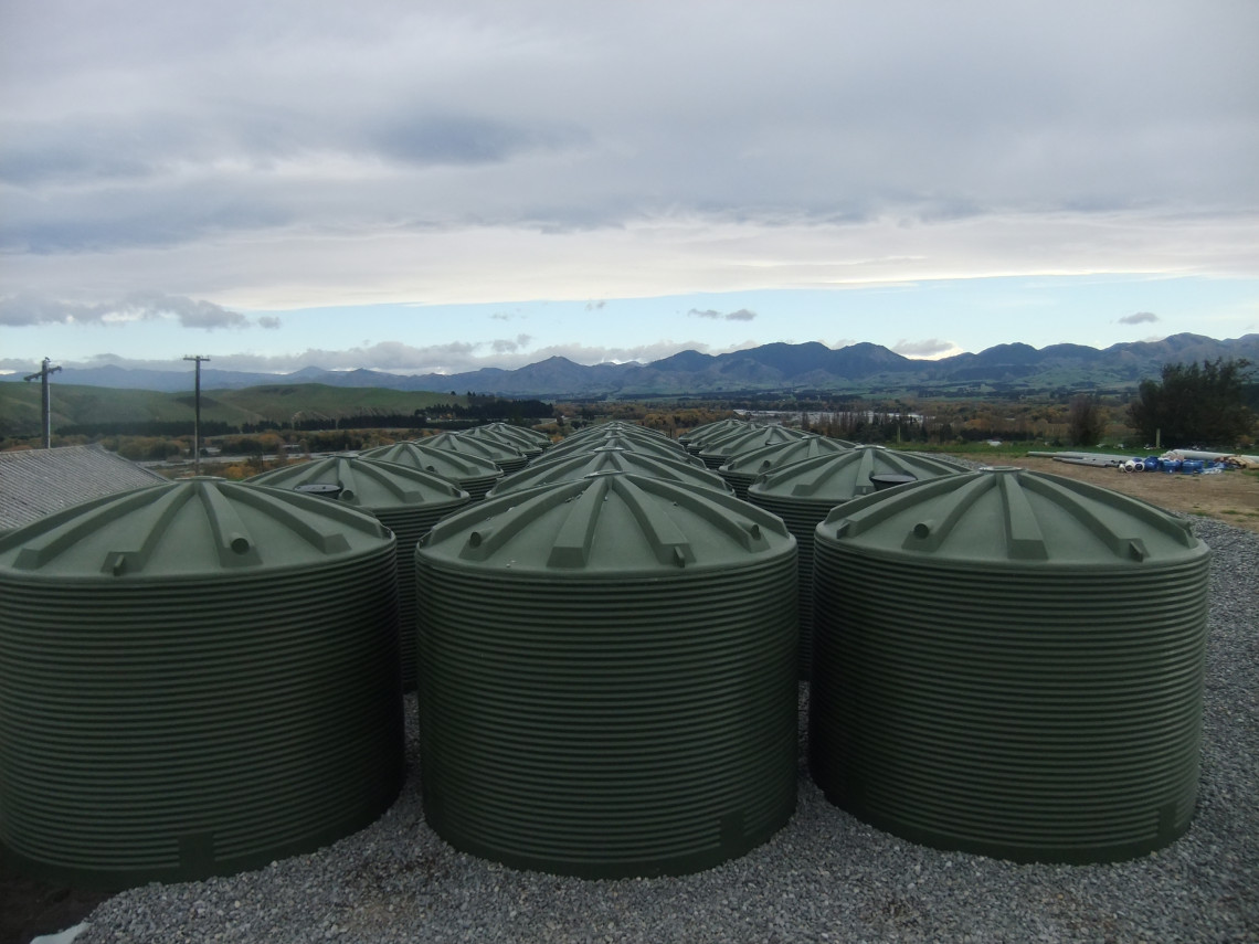 Bulk Water Tank Farm