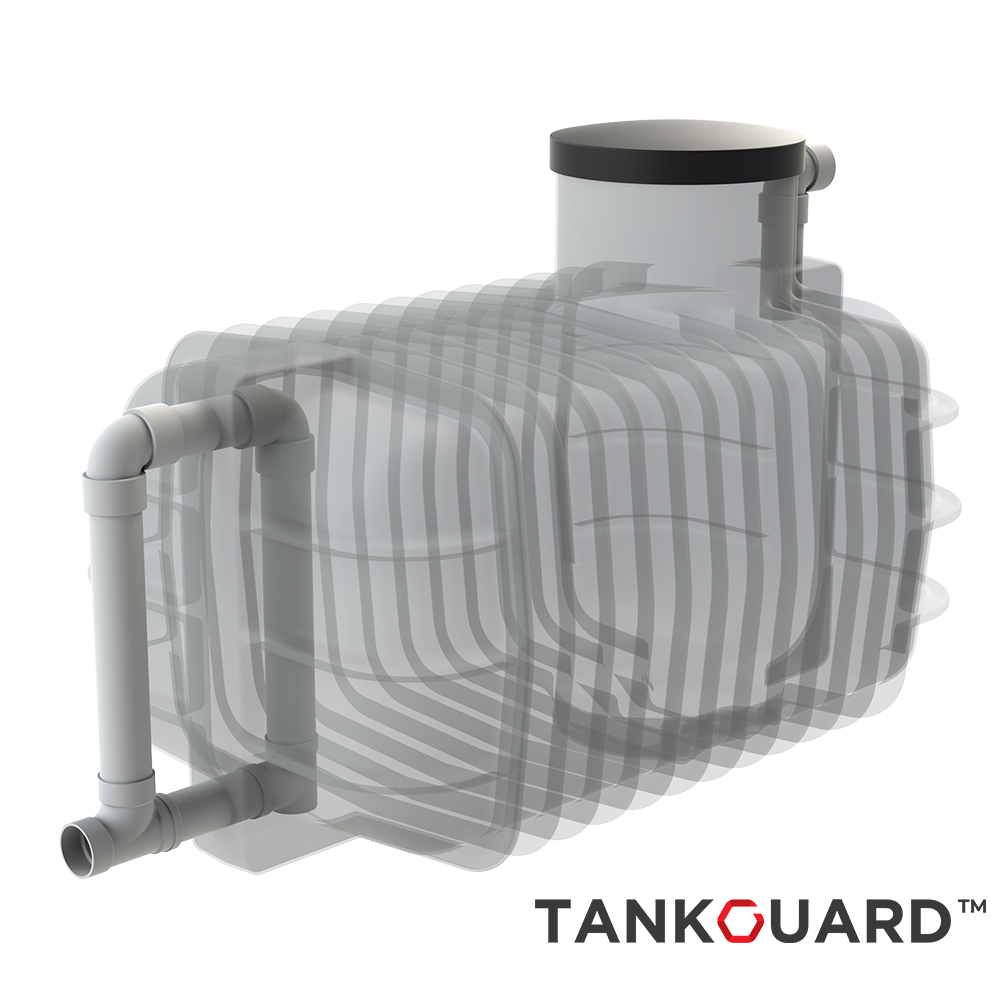 ENDURO Super Duty Underground Tank 2,000 Ltr 1.0m - with TankGuard®️