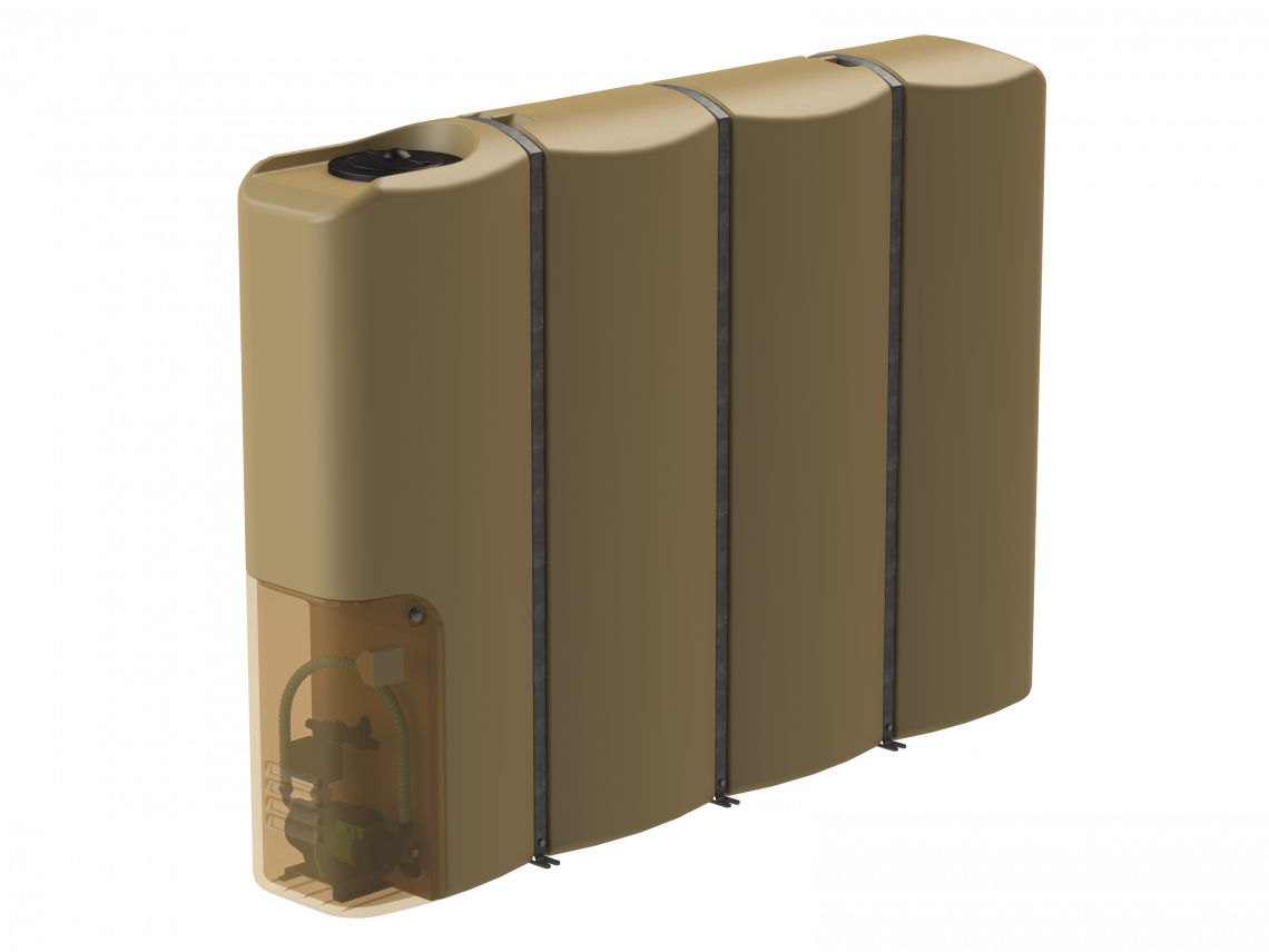 Promax Slimline Tank & Pump 3,000 Ltr
