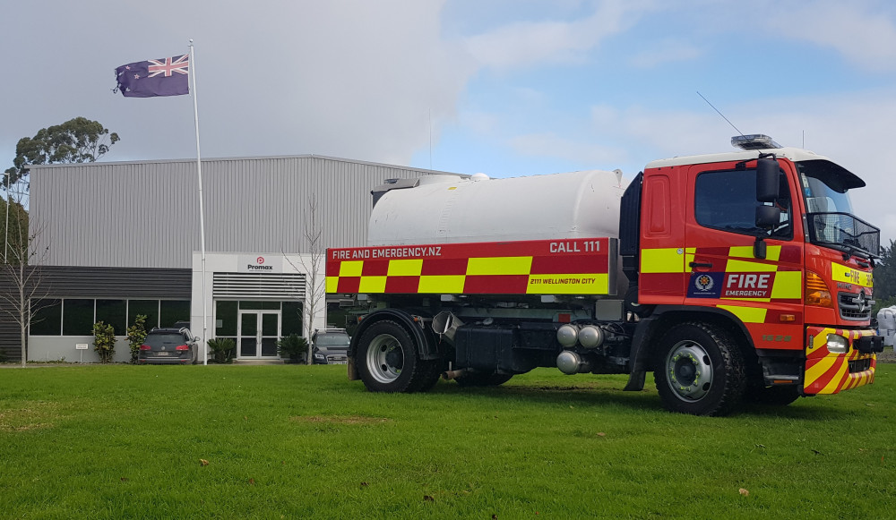 NZ Fire Service Tanker Promax