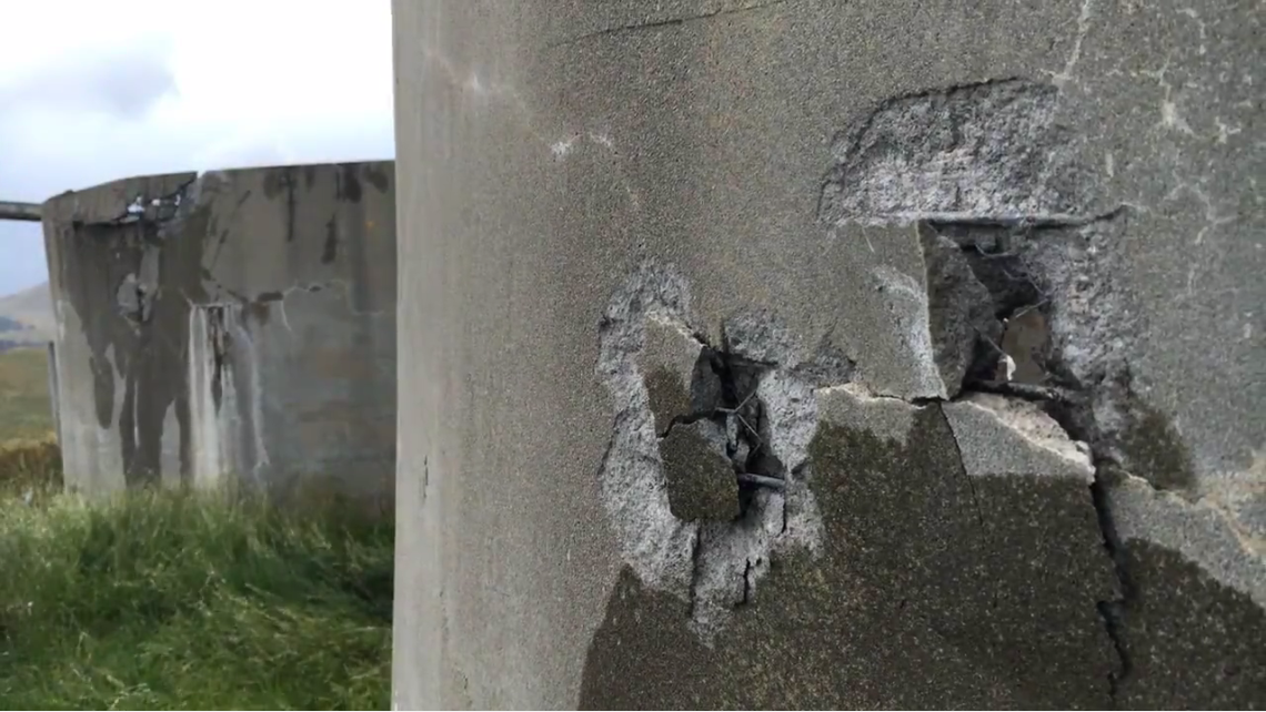 Earthquake damaged water tanks replaced in Ward