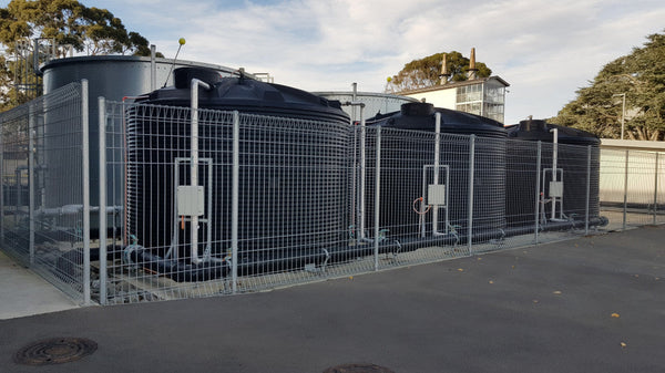 Hospital Fresh Water Backup Tanks