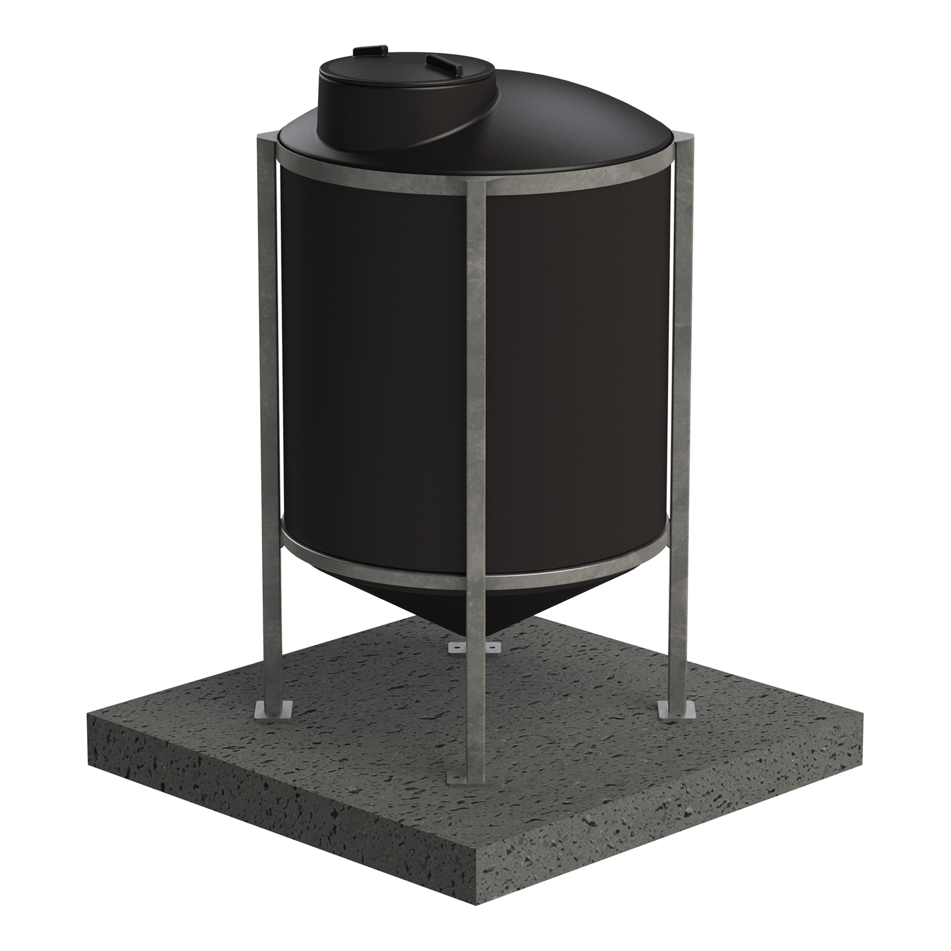 1,000L Cone Tank