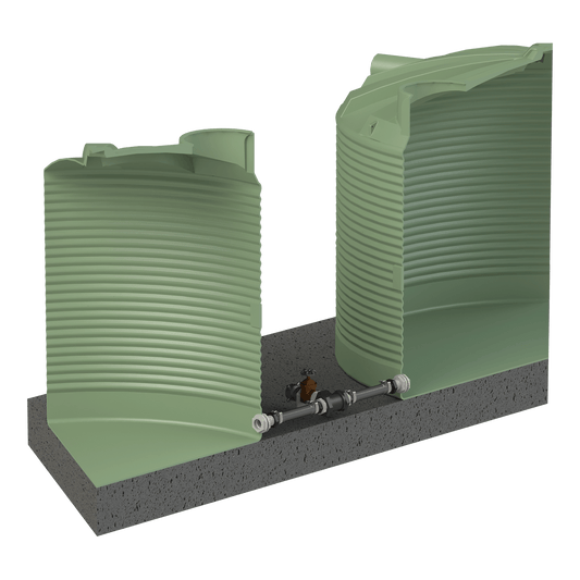 Dual Tank Fire Service Outlet Kit - 100mm