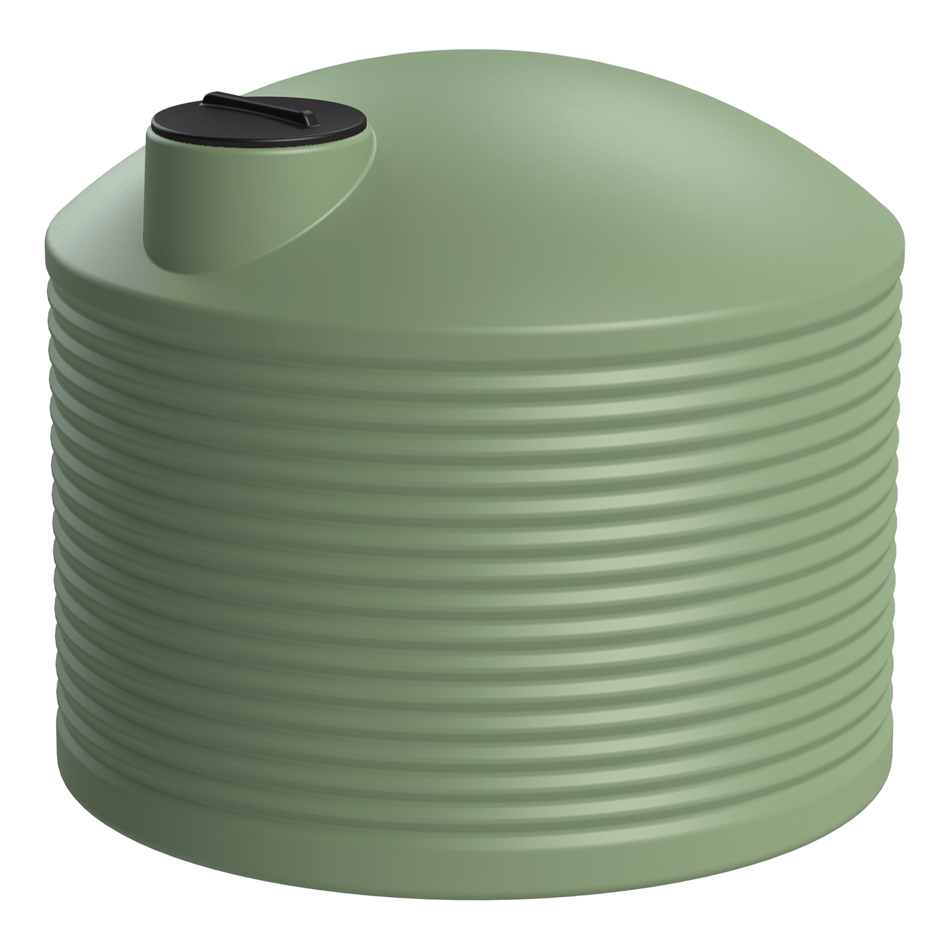 5,000L Industrial Tank Low Profile - ENDURO in Mist Green