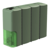5,000L Slimline Water Tank & Pump in Mist Green