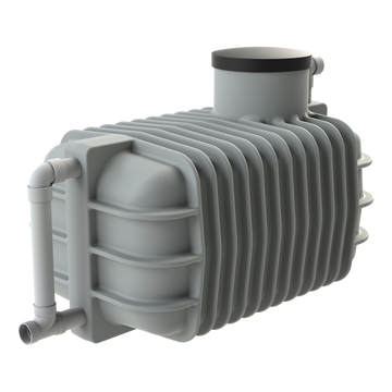 2,000L Underground Tank 1m Dia Super Duty TankGuard - ENDURO
