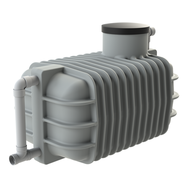 2,000L Underground Tank 1m Dia Super Duty TankGuard - ENDURO