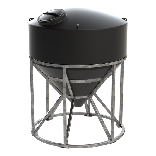 2,500L Cone Tank
