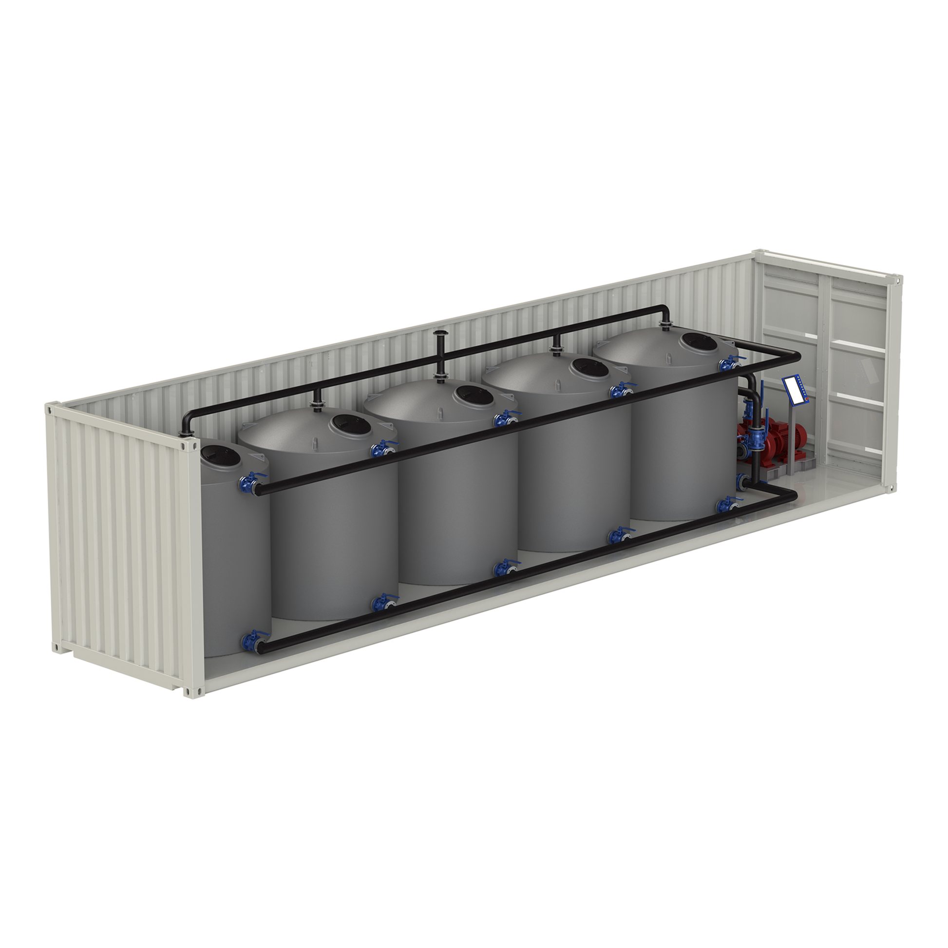 30,000L Industrial Tank - XPRESS in Mist Green, Image 2