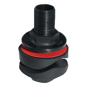 Tank Outlet with Corrugated Flange 25mm