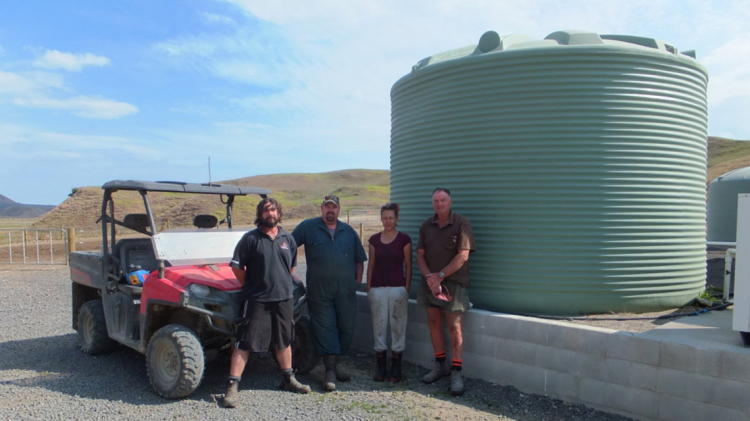 A very Cool Dairy Farm Meets NEW regulations with a PROMAX insulated Tank